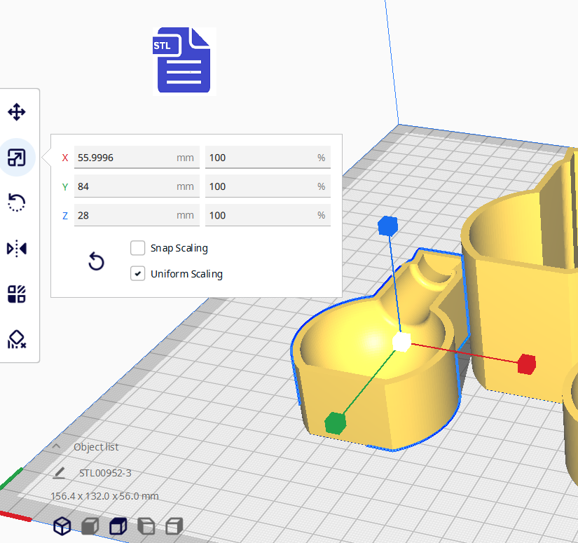 3pc 3D Potion Jar Bath Bomb Mold STL File - for 3D printing - FILE ONLY - The Crafts and Glitter Shop