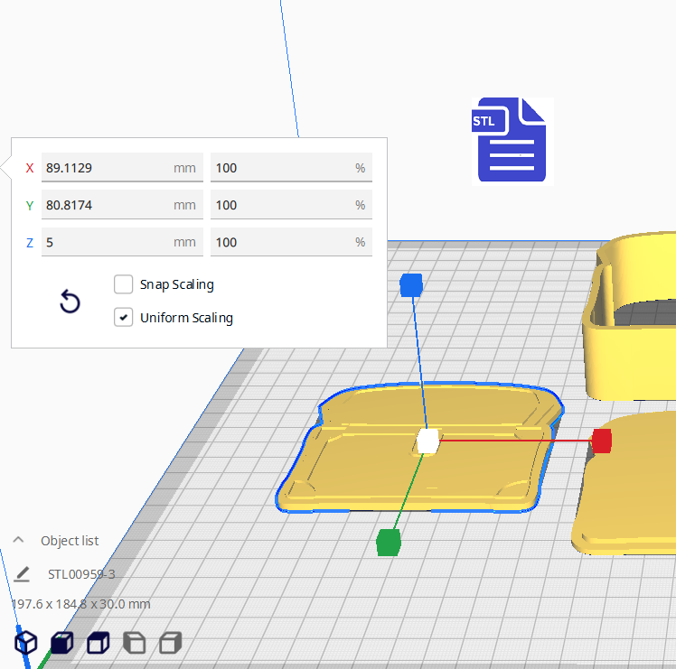 3pc Treasure Chest Bath Bomb Mold STL File - for 3D printing - FILE ONLY - The Crafts and Glitter Shop