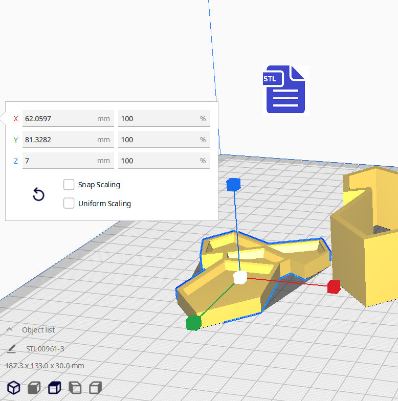 3pc Tie Bath Bomb Mold STL File - for 3D printing - FILE ONLY - The Crafts and Glitter Shop