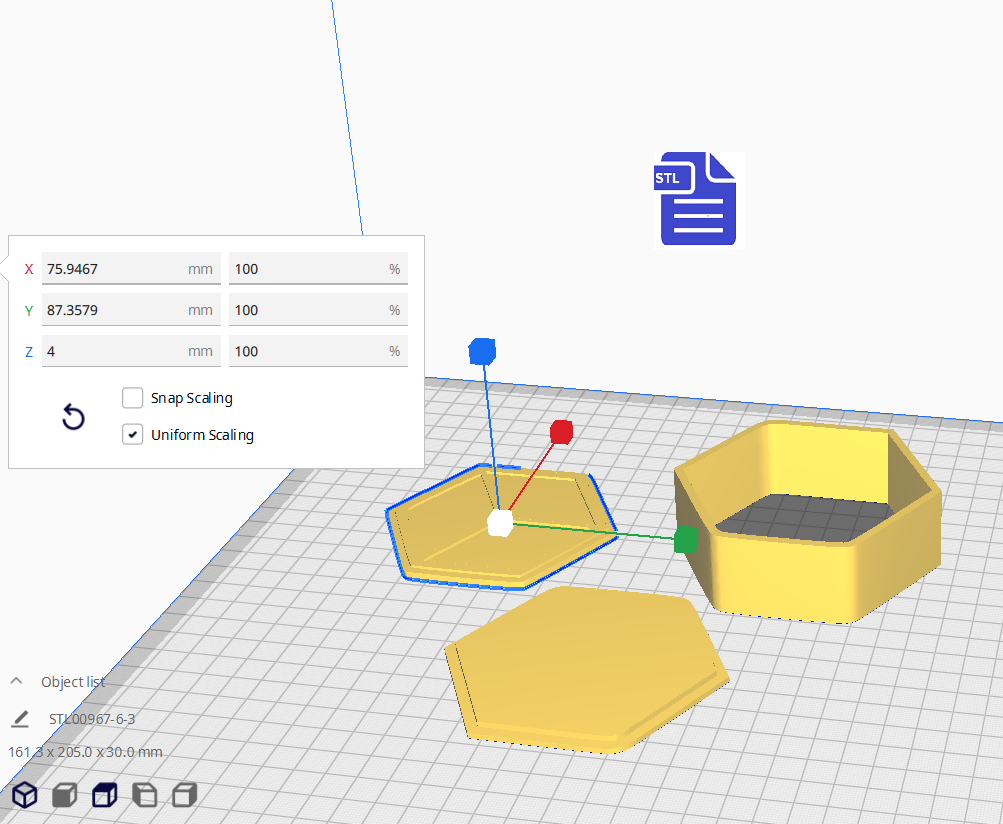 3pc Polyhedral Dice Set Bath Bomb Mold STL File - for 3D printing - FILE ONLY - The Crafts and Glitter Shop