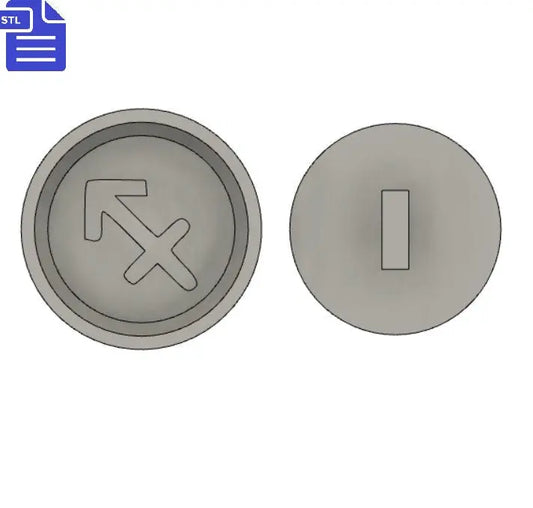 Sagittarius Bath Bomb Press STL File - for 3D printing - FILE ONLY - Sagittarius Bath Bomb Mold stl file Shower Steamer