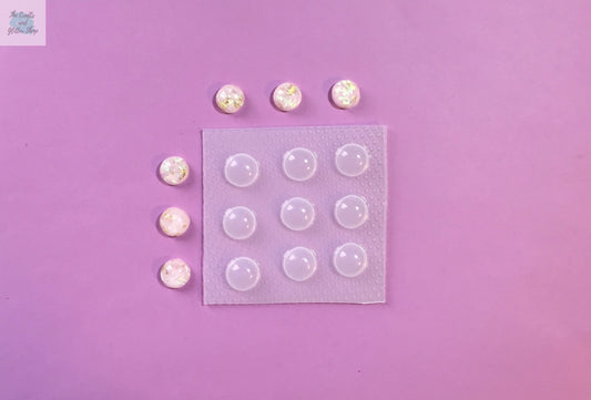 Small 3D Circle Dome Plastic Mold