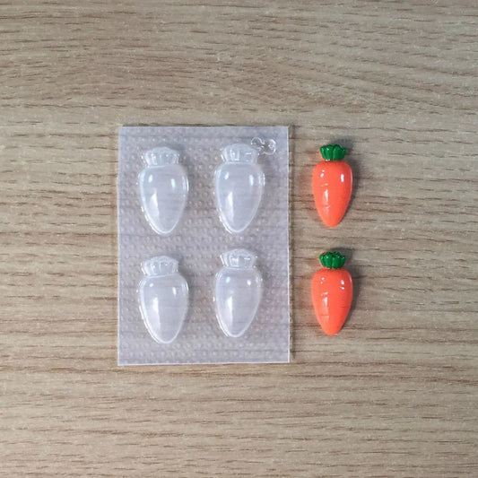 Small Carrot Plastic Mold
