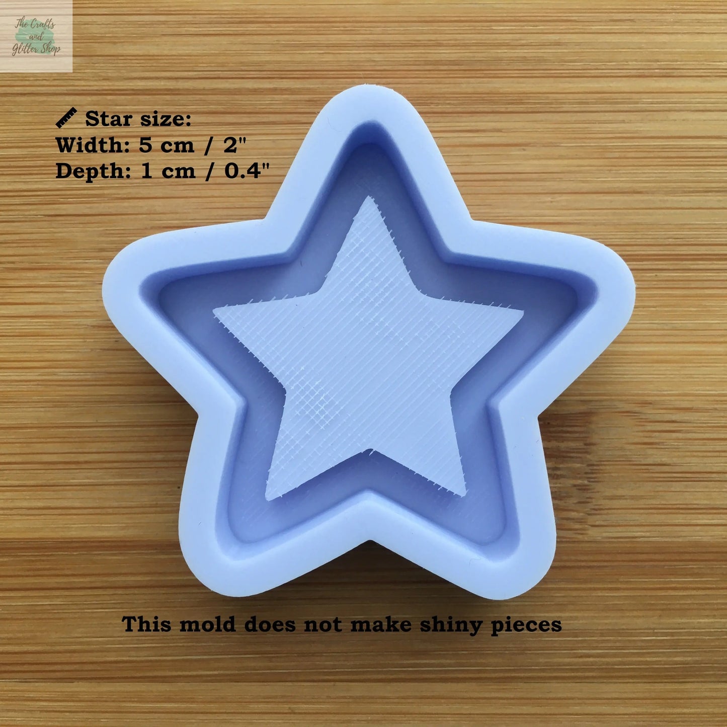 Star Silicone Mold - The Crafts and Glitter Shop