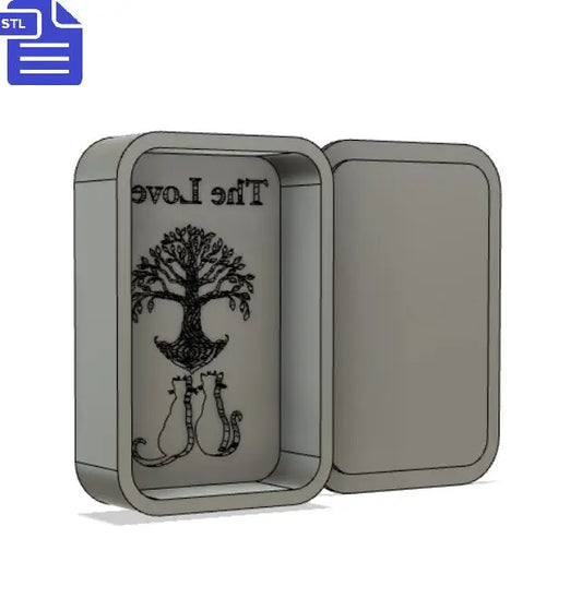 The Lovers Tarot Card Bath Bomb Mold - STL File - for 3D printing - FILE ONLY - Bath Bomb Press Shower Steamer