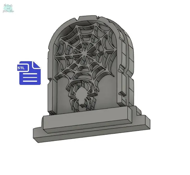 Tombstone STL File - for 3D printing - FILE ONLY - The Crafts and Glitter Shop