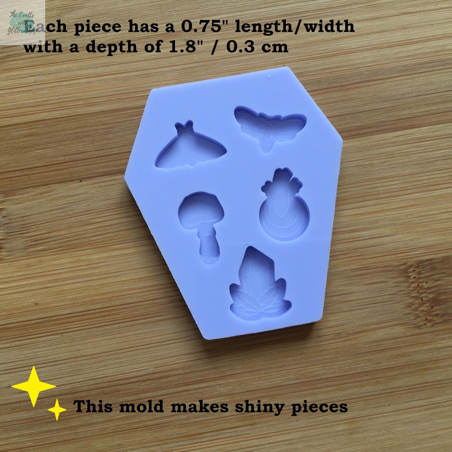 Witchy Supplies Silicone Mold - The Crafts and Glitter Shop