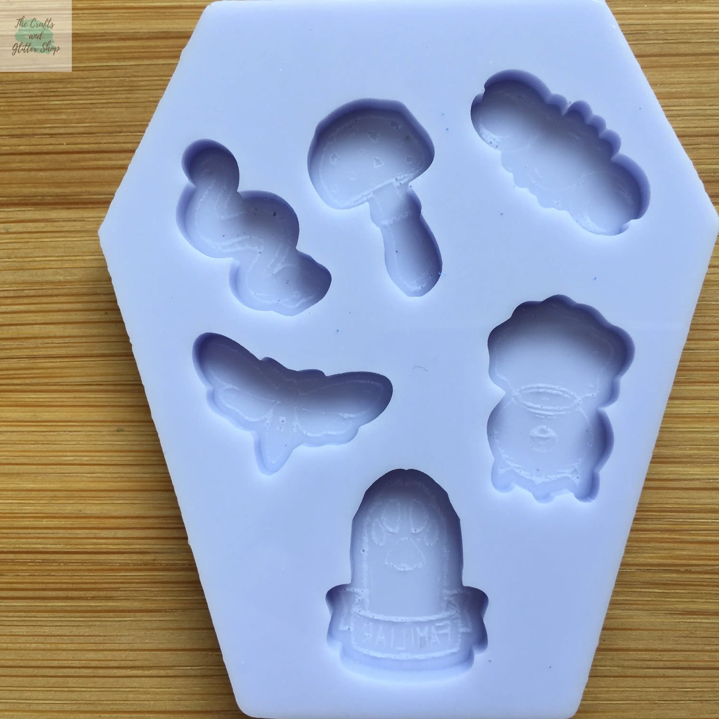 Witchy Supplies Silicone Mold - The Crafts and Glitter Shop