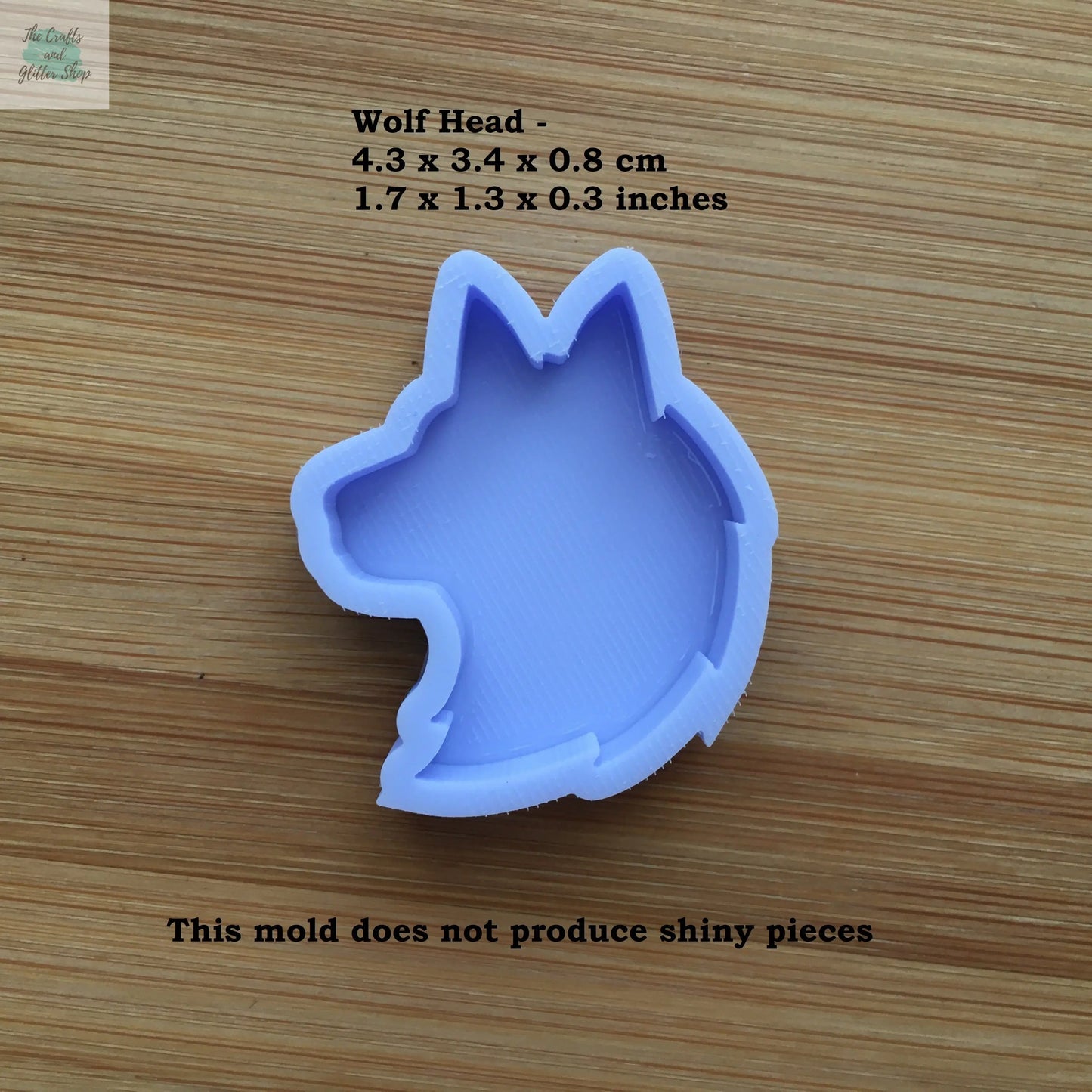 Wolf Silicone Mold - The Crafts and Glitter Shop