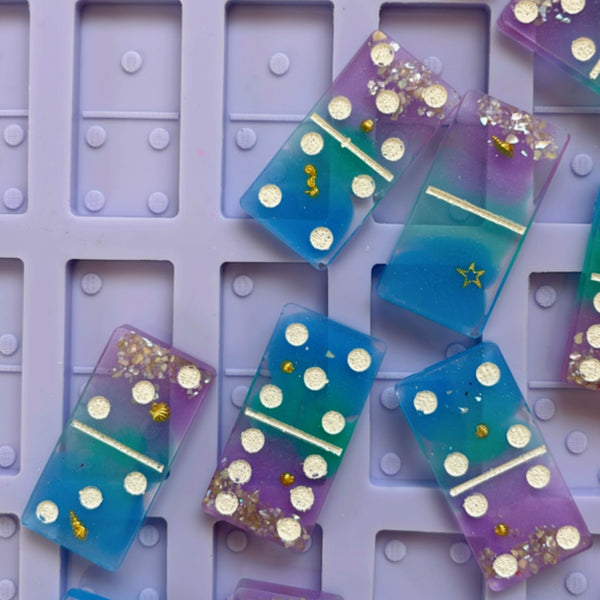 JellyFish Dominoes Resin Tutorial: Step-by-Step Instructions