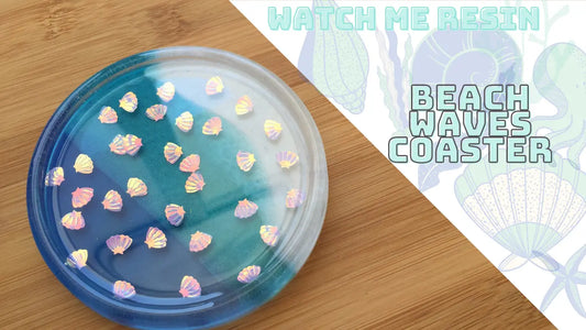 How-to-make-a-Beach-Waves-Resin-Coaster The Crafts and Glitter Shop