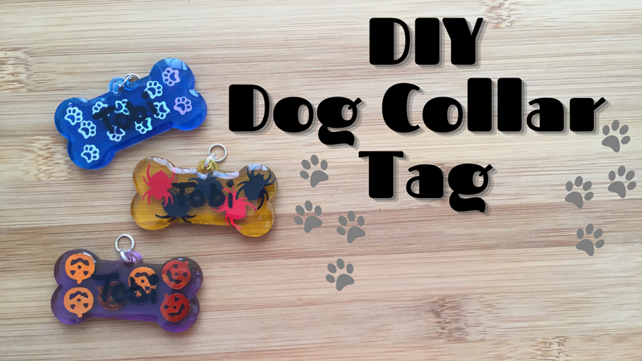 Tutorial - Dog Collar Tags with resin