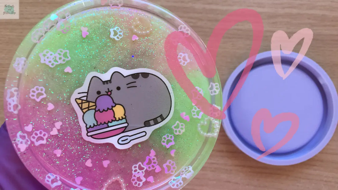 Tutorial-How-to-make-a-Pusheen-Coaster-with-Epoxy-Resin The Crafts and Glitter Shop