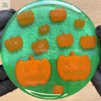 Autumn Craft Tutorial: Pumpkin Patch Coaster