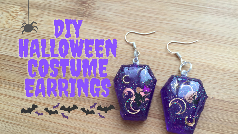 How to make your own earrings for Halloween