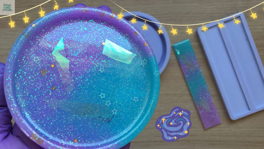 How to make a nebula effect with resin