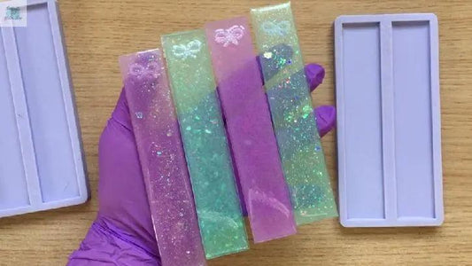 How to make double sided resin bookmarks