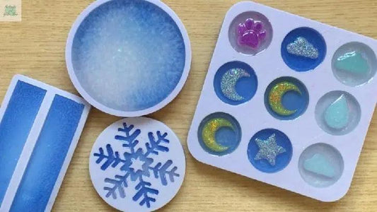 Resin crafting in winter