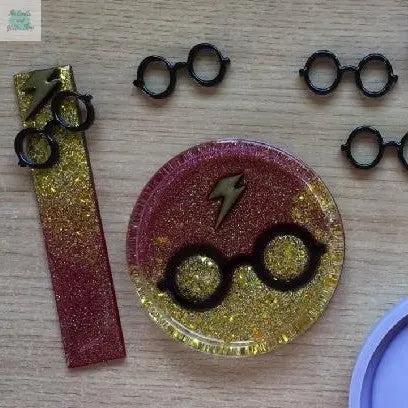 Resin Tutorial: Harry Potter coaster & matching bookmark