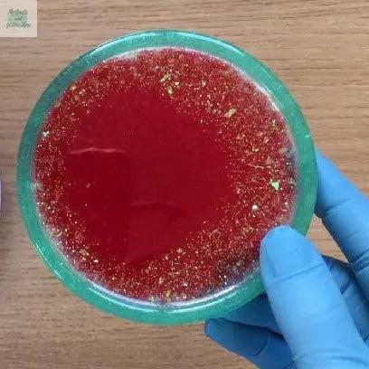 Resin Tutorial: Watermelon Coaster
