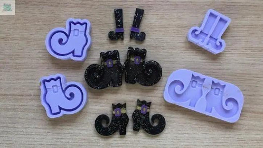 Resin Tutorial: Witchy Boots & Legs charms