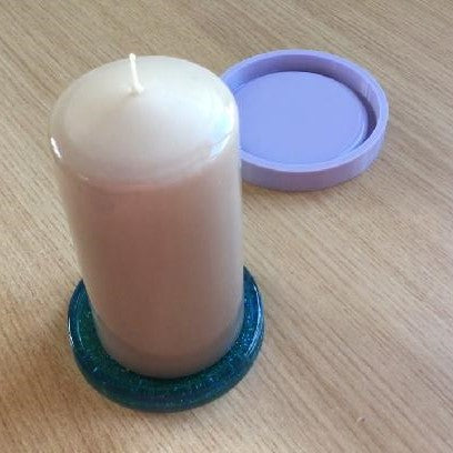 Resin Tutorial: How to make your own candle holder