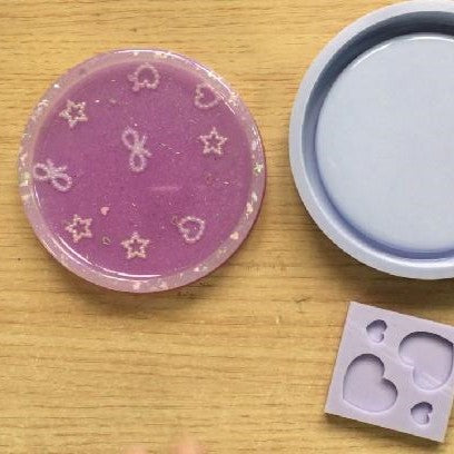 Create the Most Dazzling Lilac Coaster with Resin