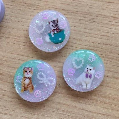 Resin Tutorial: Pastel Cat Magnets