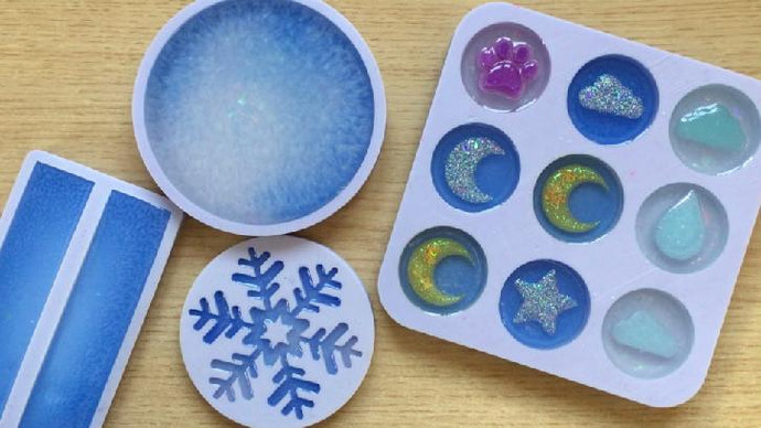 Resin crafting in winter