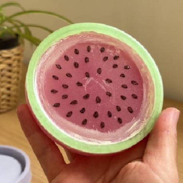 Crafting a Summer Watermelon Coaster with Resin