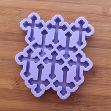 Load image into Gallery viewer, 2 inch Cross Silicone Mold