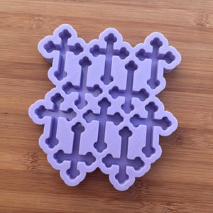 2 inch Cross Silicone Mold