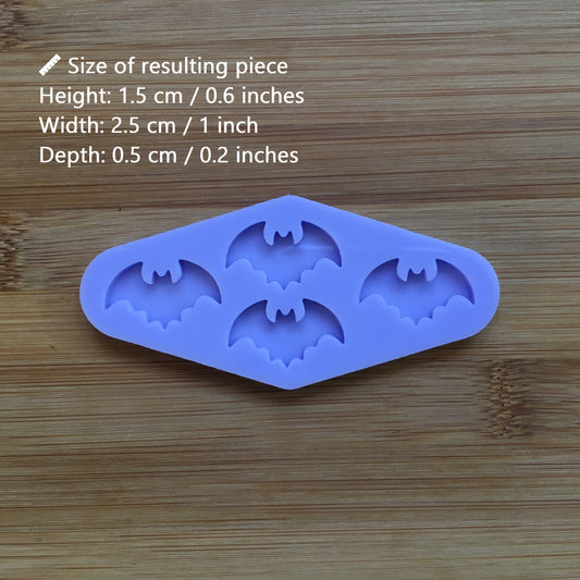 1" Bat Silicone Mold