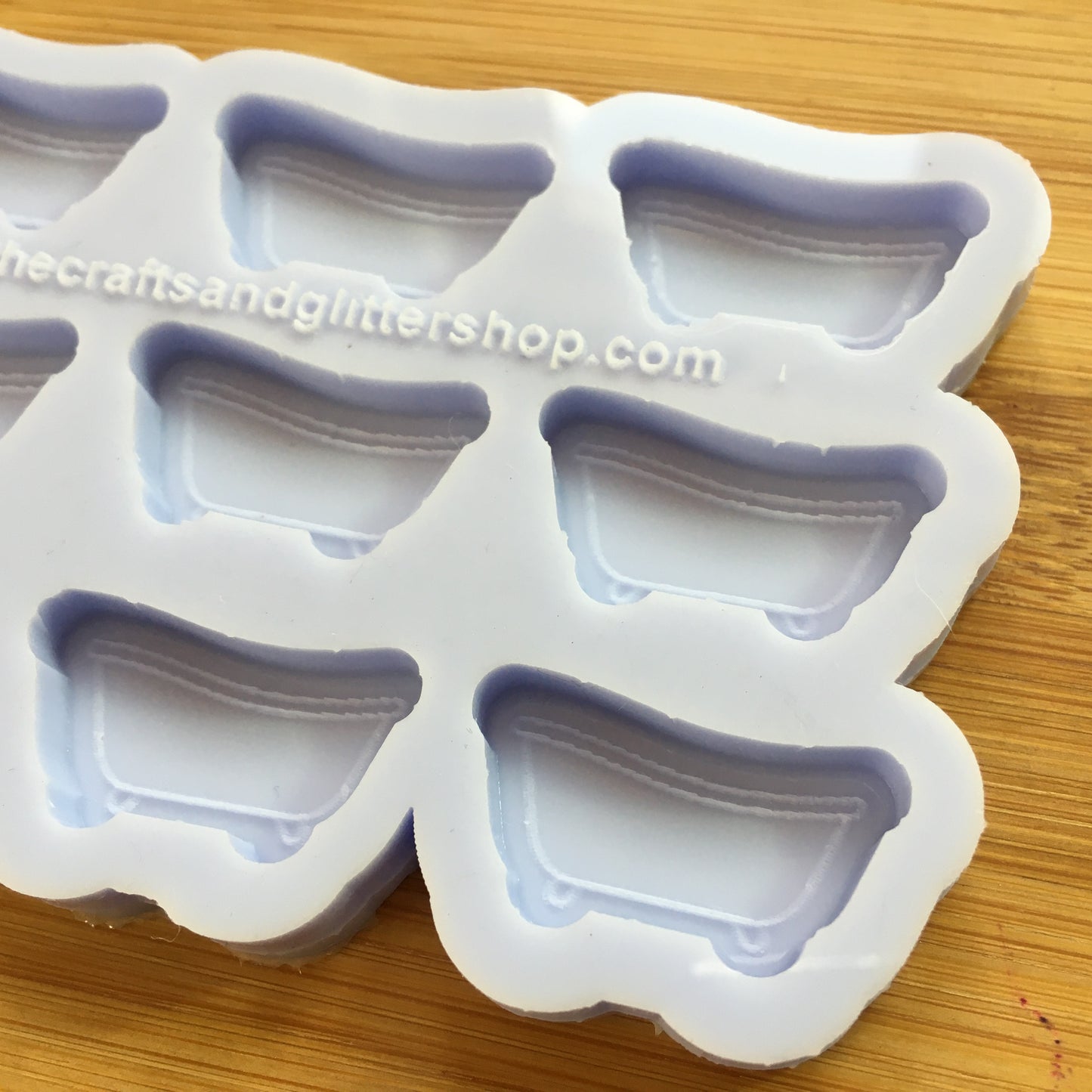 1" Bath Tub Silicone Mold