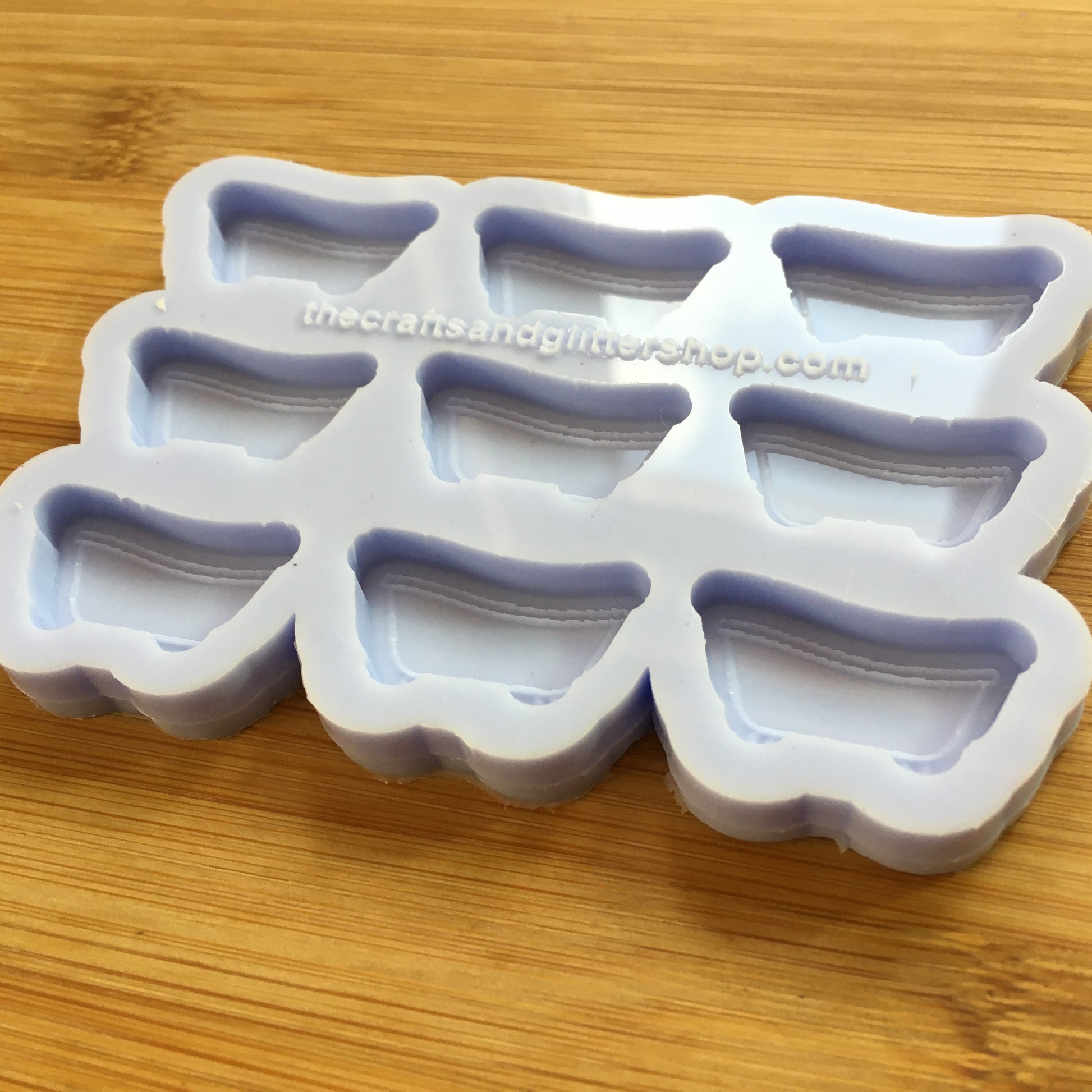 1" Bath Tub Silicone Mold