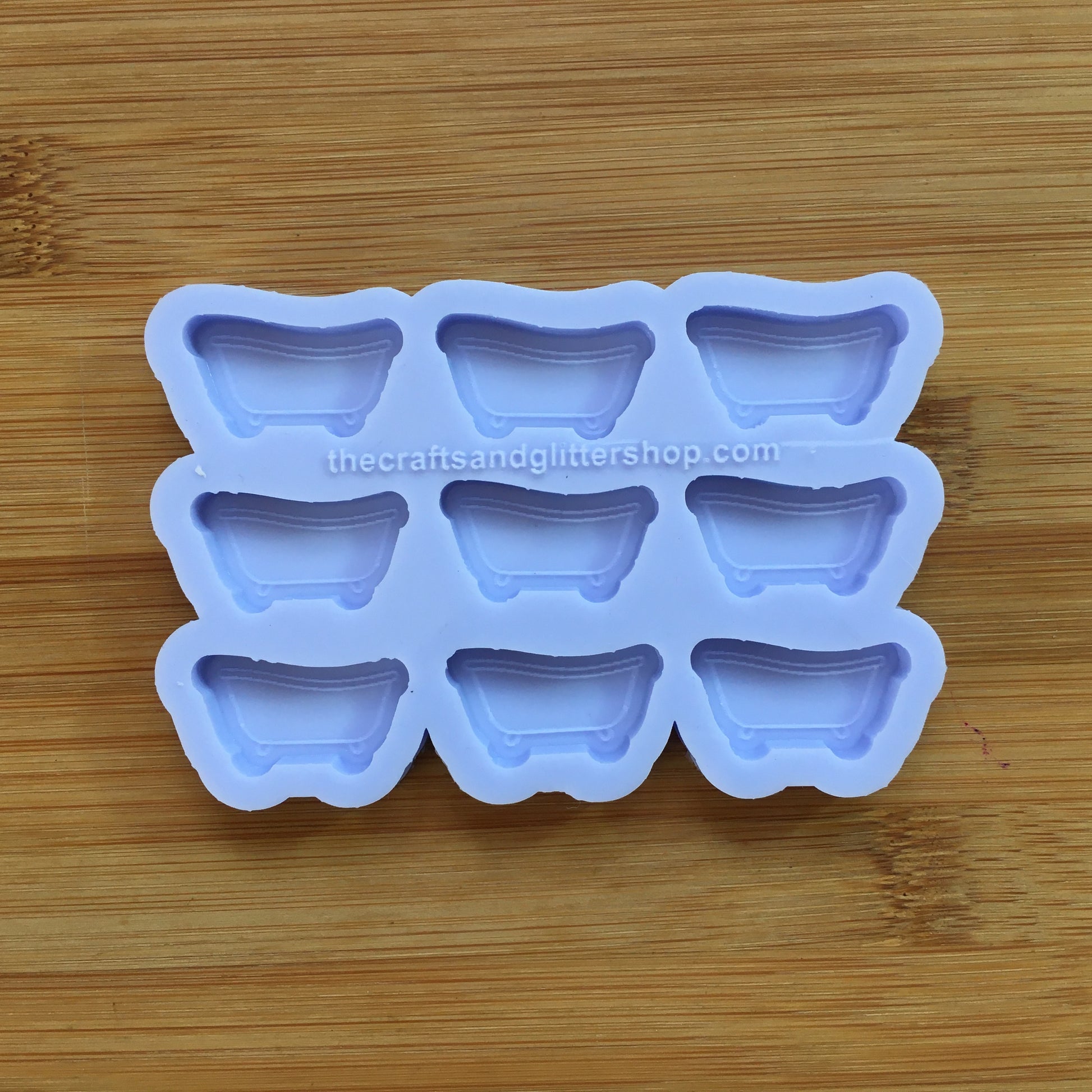 1" Bath Tub Silicone Mold
