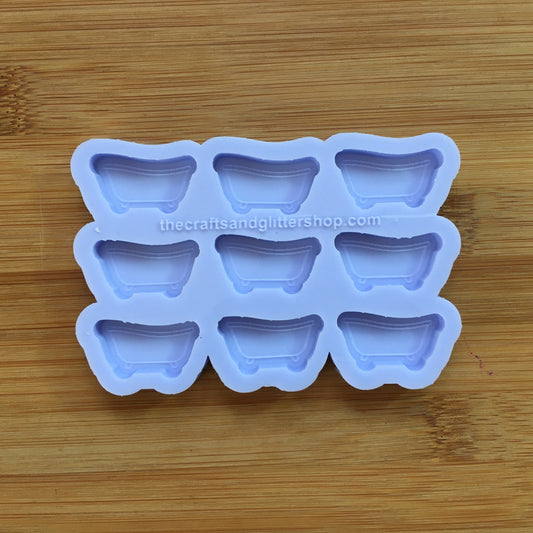 1" Bath Tub Silicone Mold