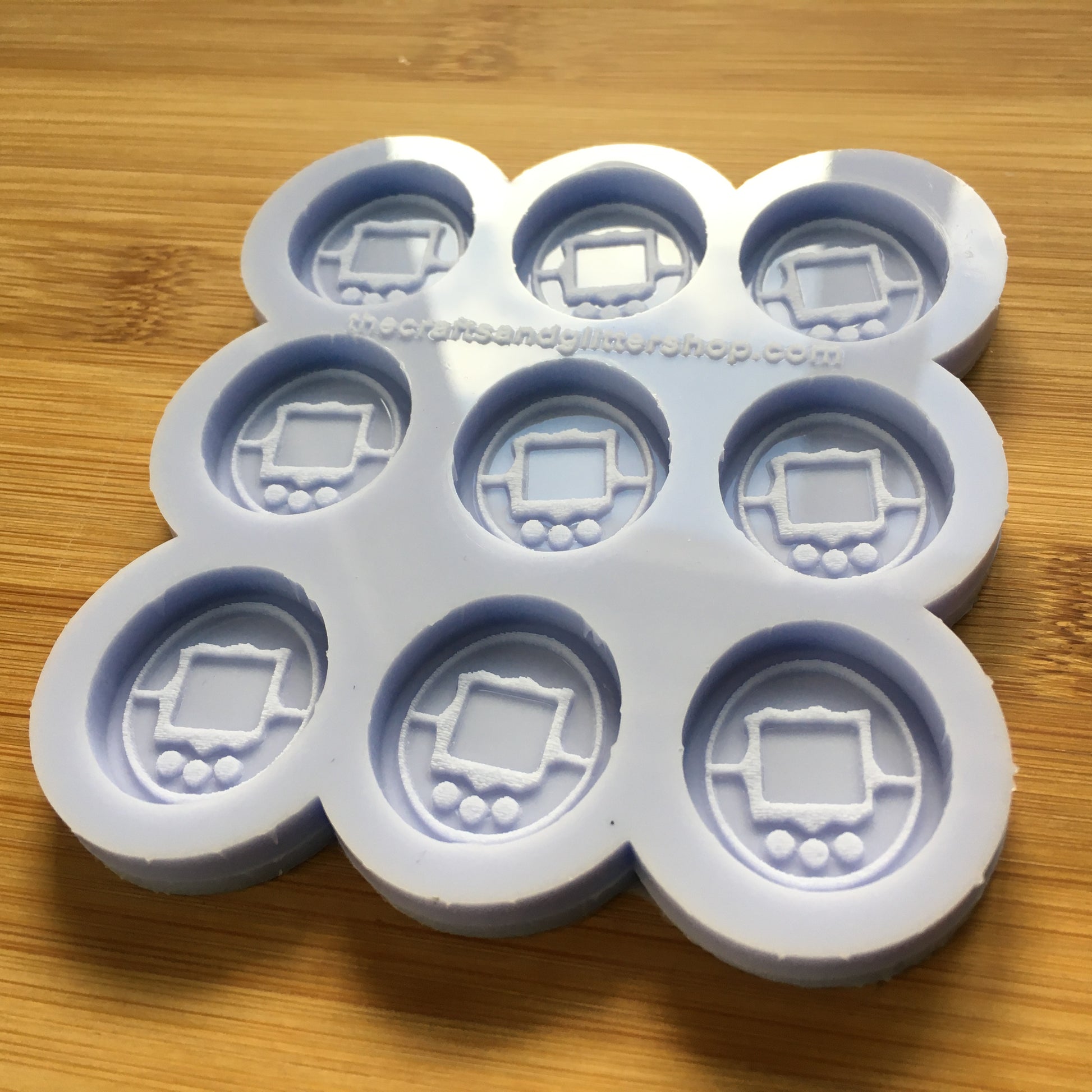 1" Digital Pet Game Console Silicone Mold