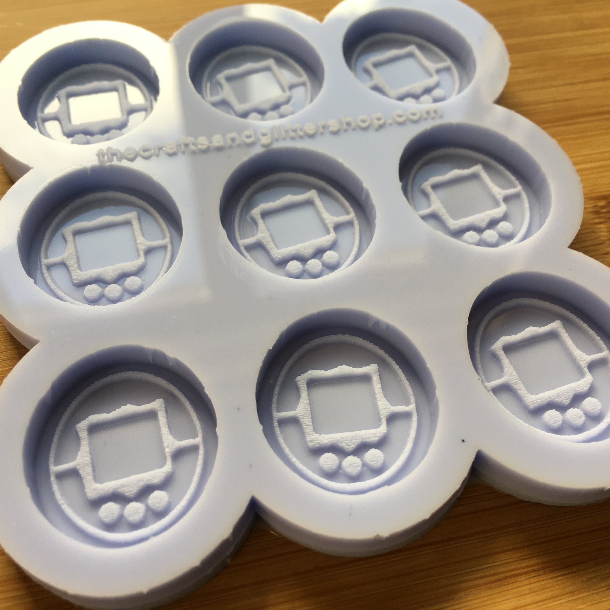 1" Digital Pet Game Console Silicone Mold