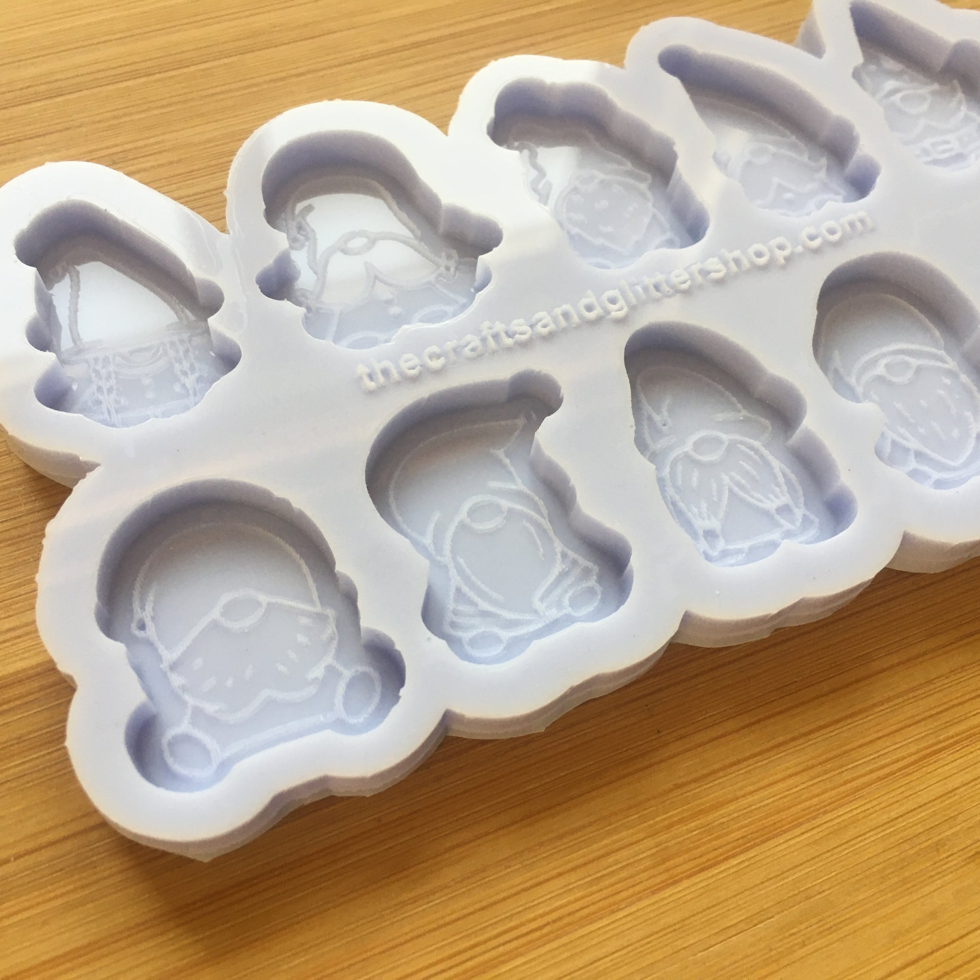 1" Gnomes Silicone Mold