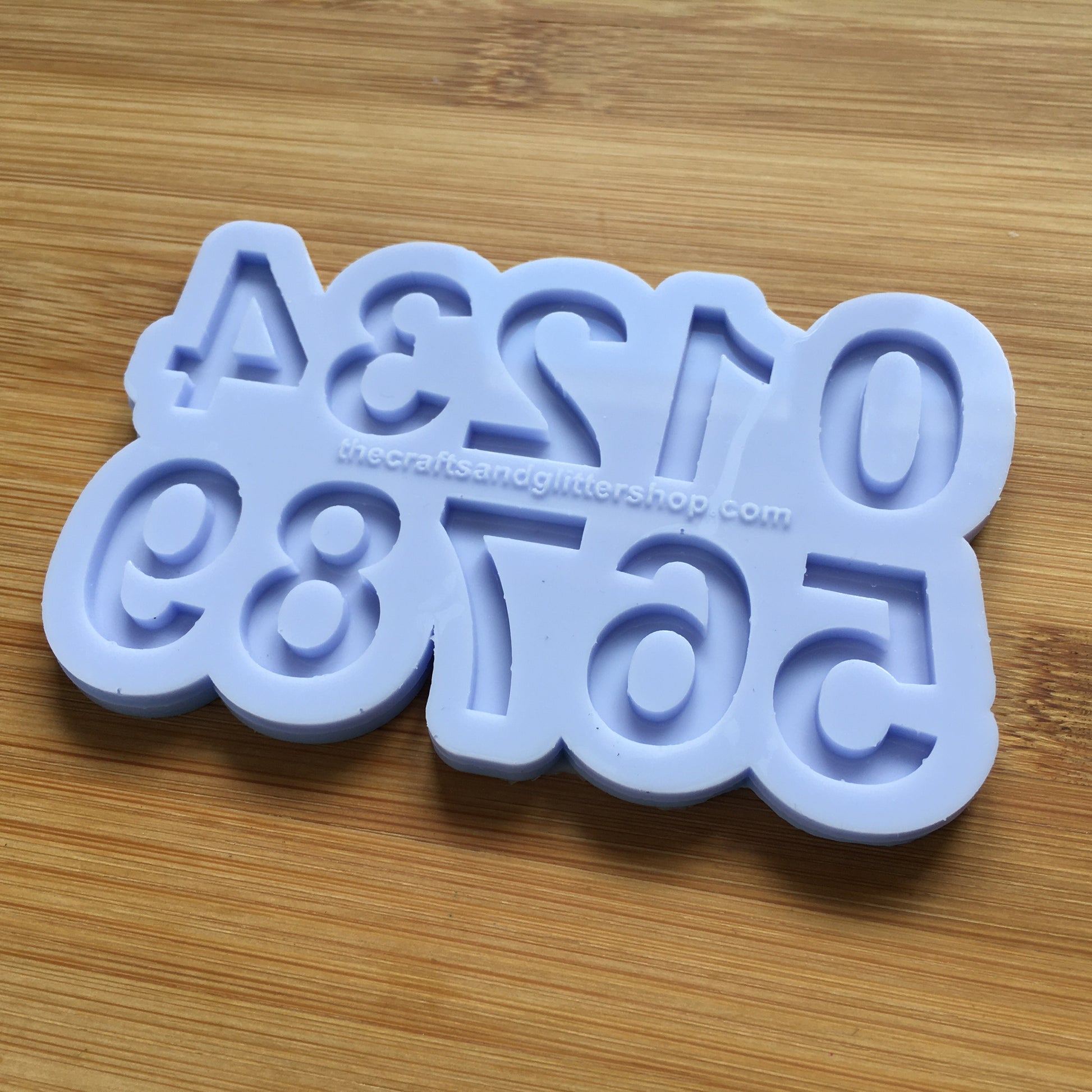 1" Number set Silicone Mold