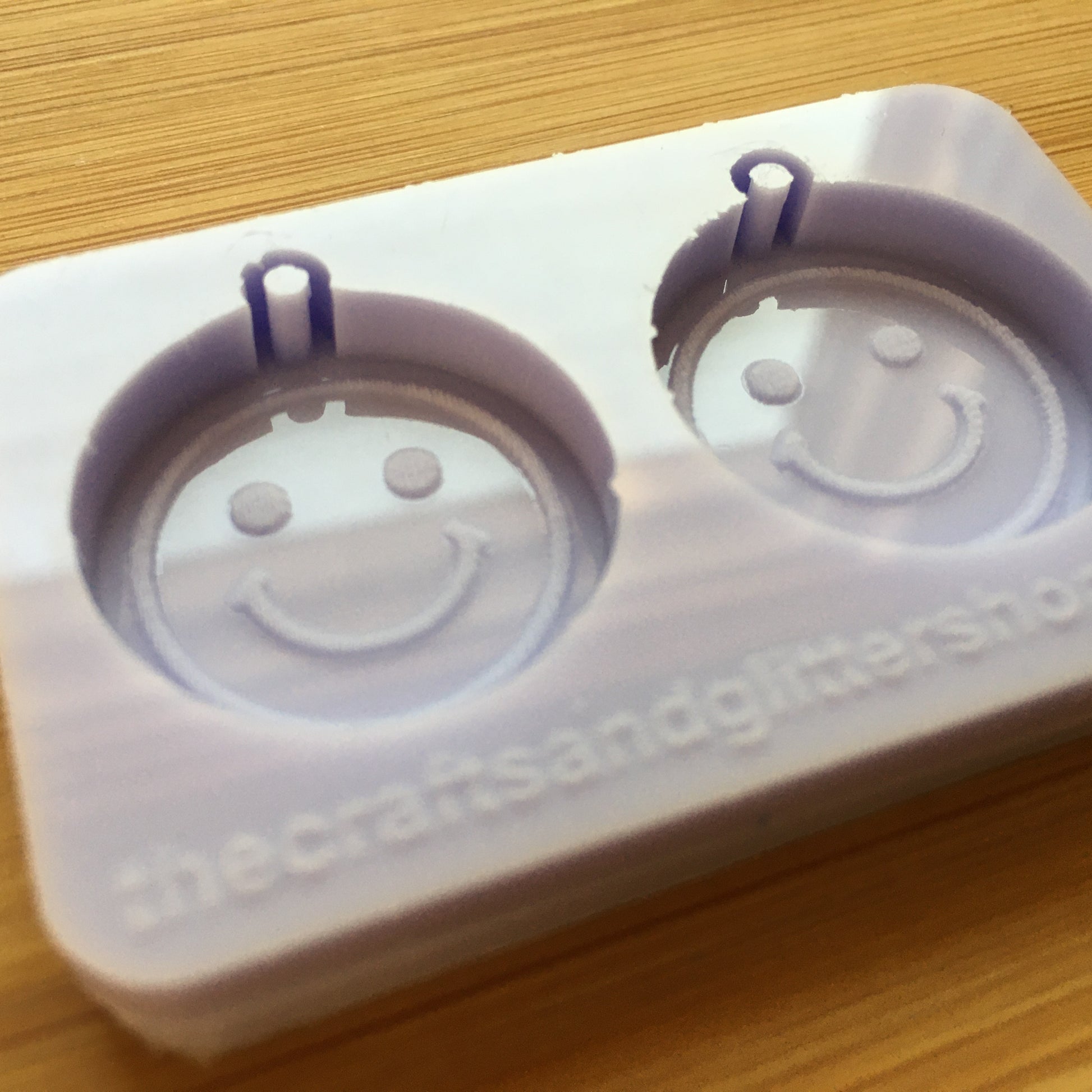 1" Smiley Face Silicone Mold