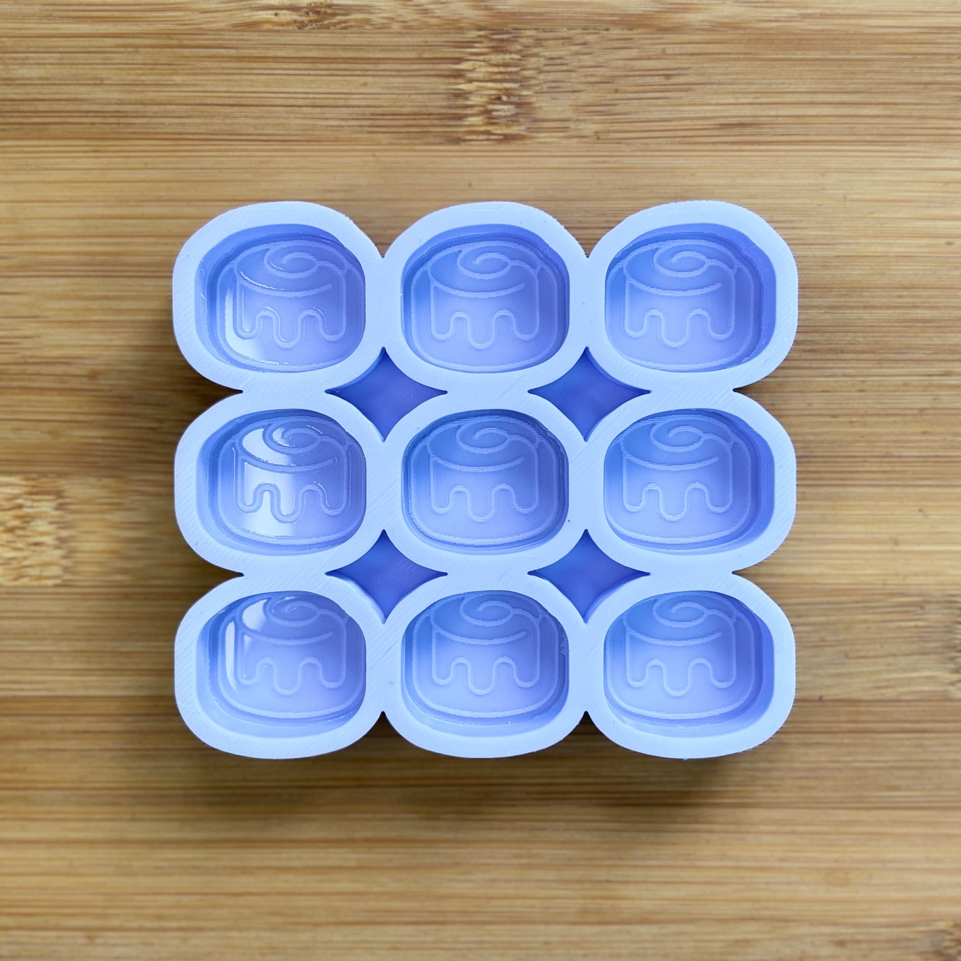 1 inch Cinnamon Roll Silicone Mold