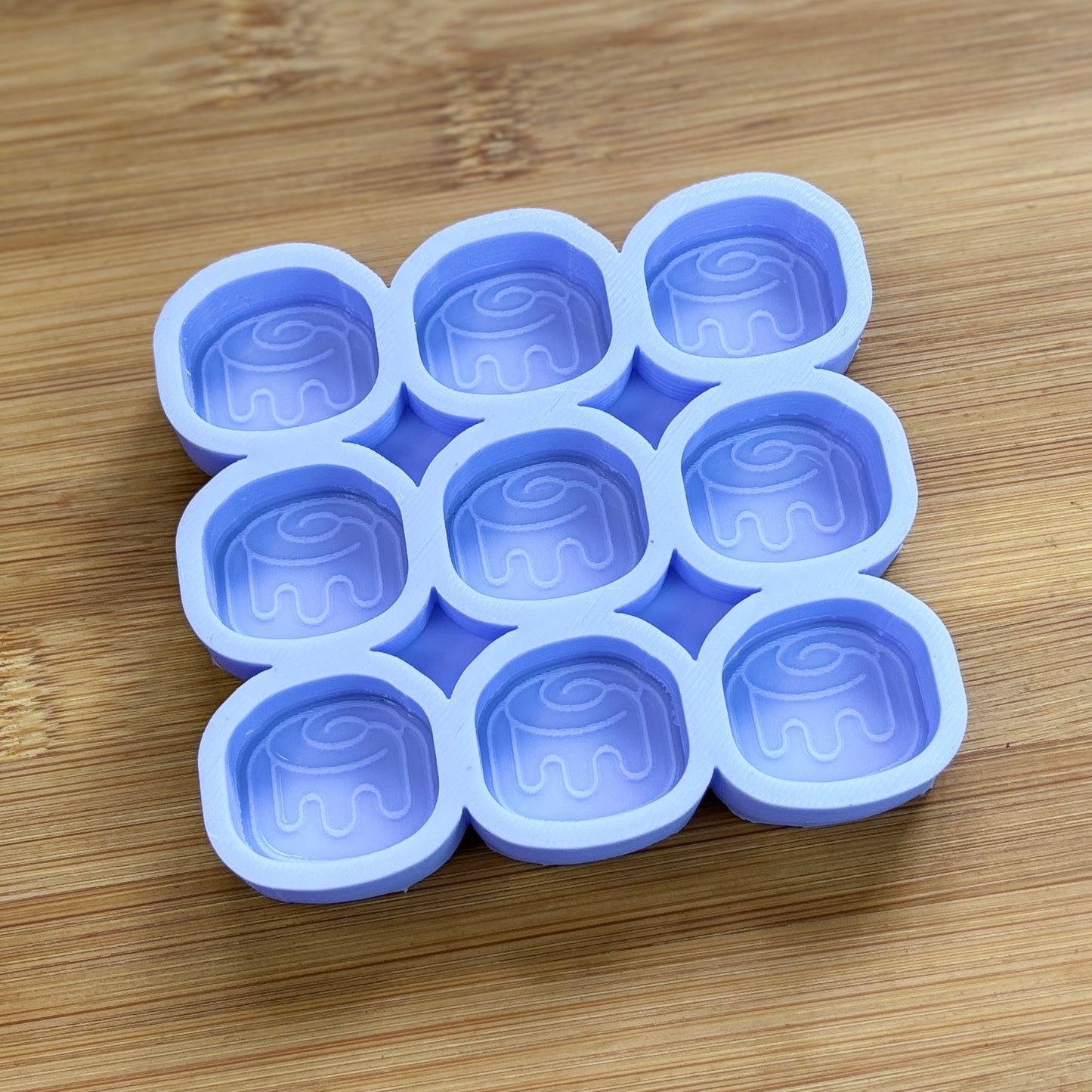 1 inch Cinnamon Roll Silicone Mold