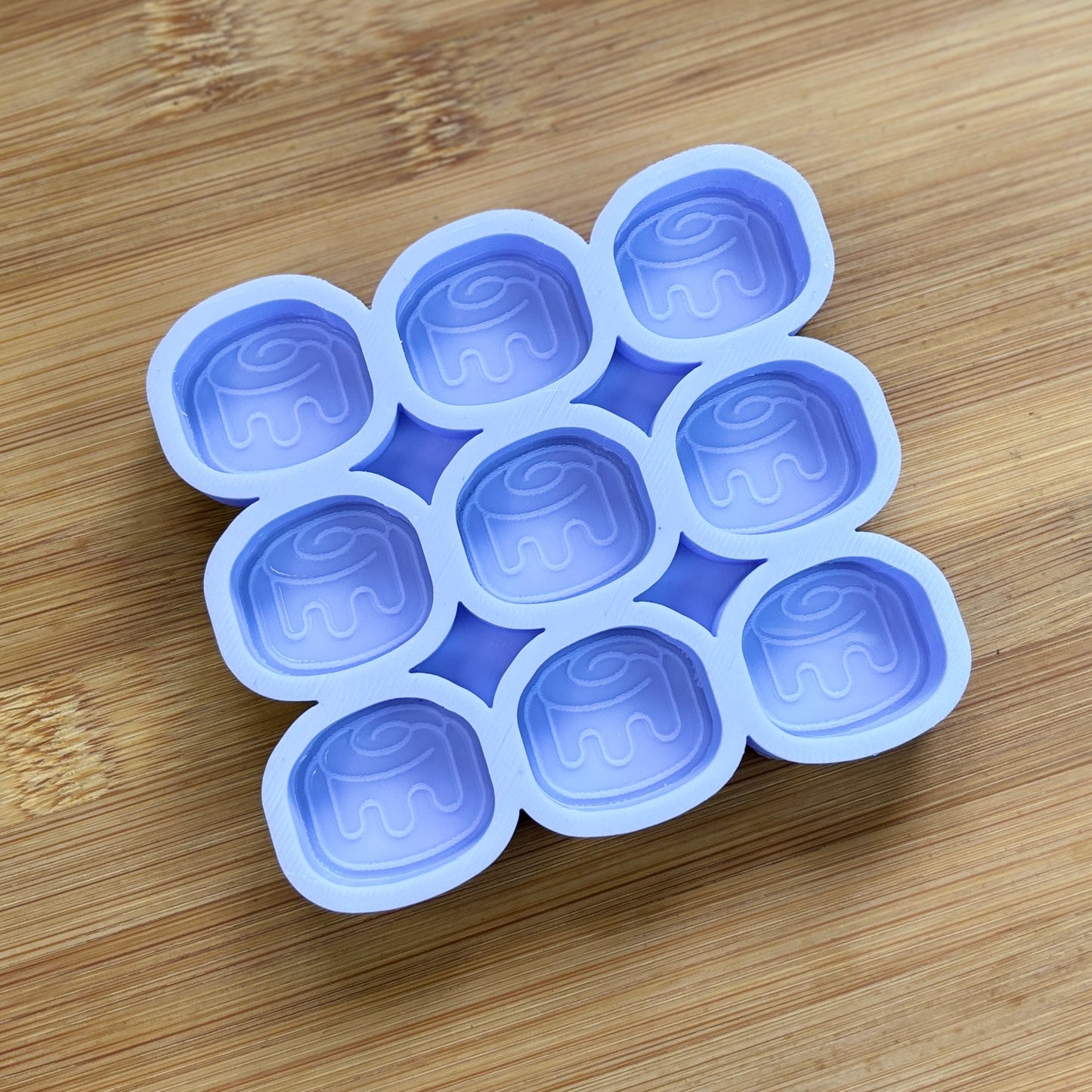 1 inch Cinnamon Roll Silicone Mold