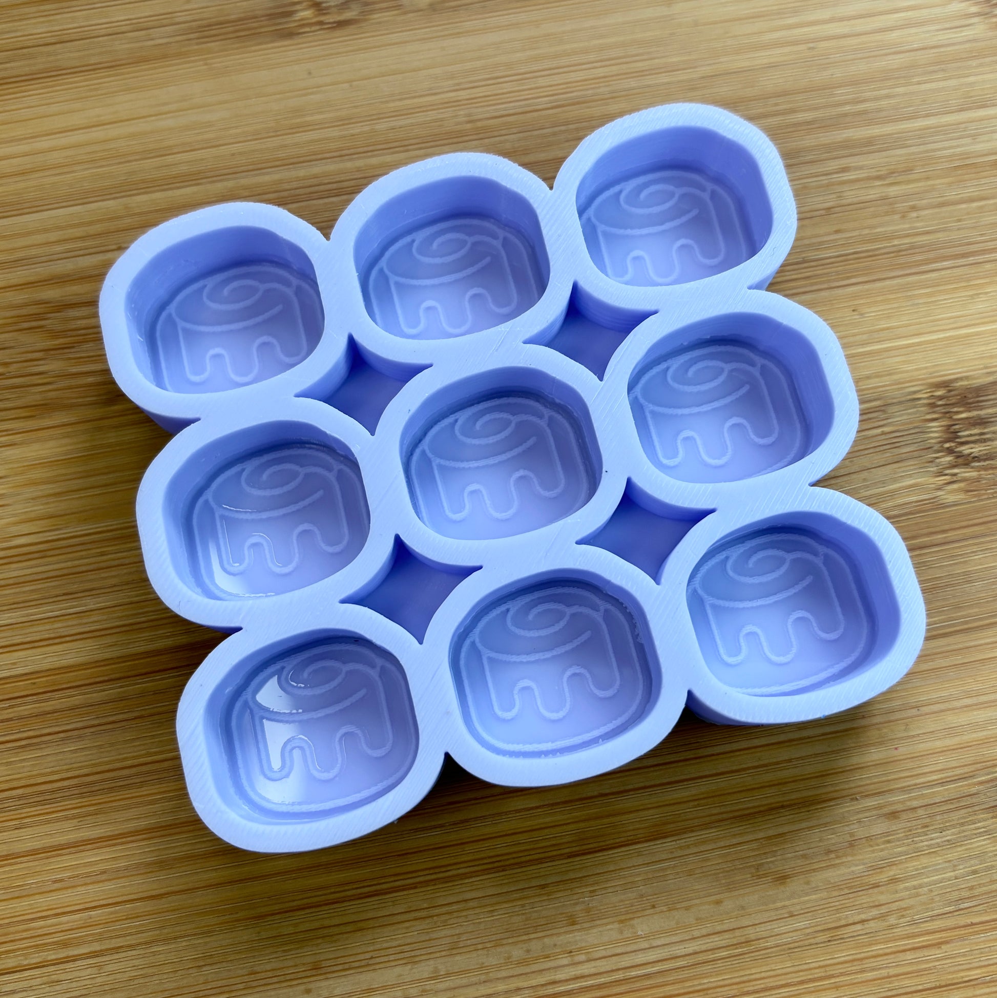 1 inch Cinnamon Roll Silicone Mold