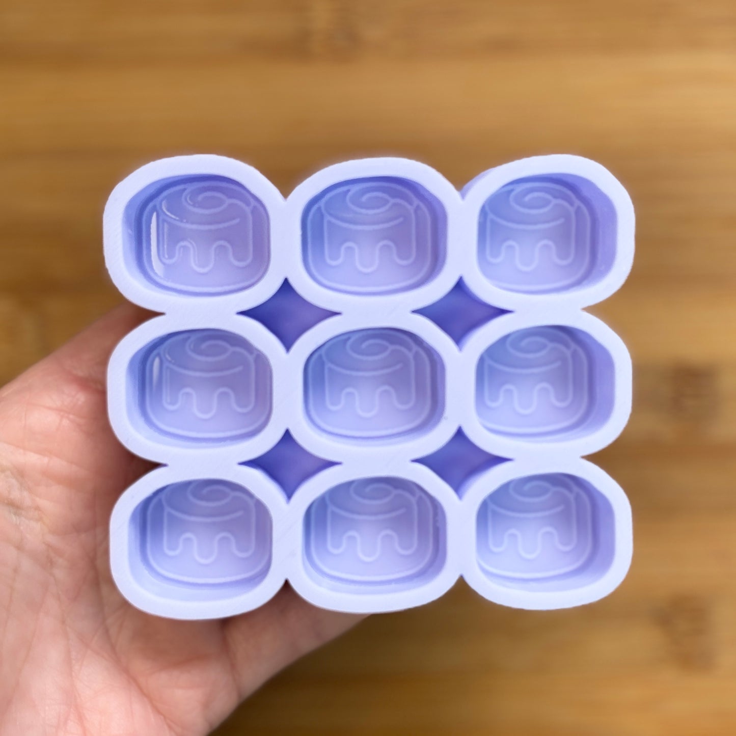 1 inch Cinnamon Roll Silicone Mold