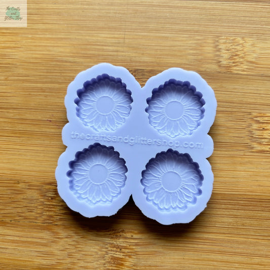 1 inch Flower Silicone Mold - The Crafts and Glitter Shop