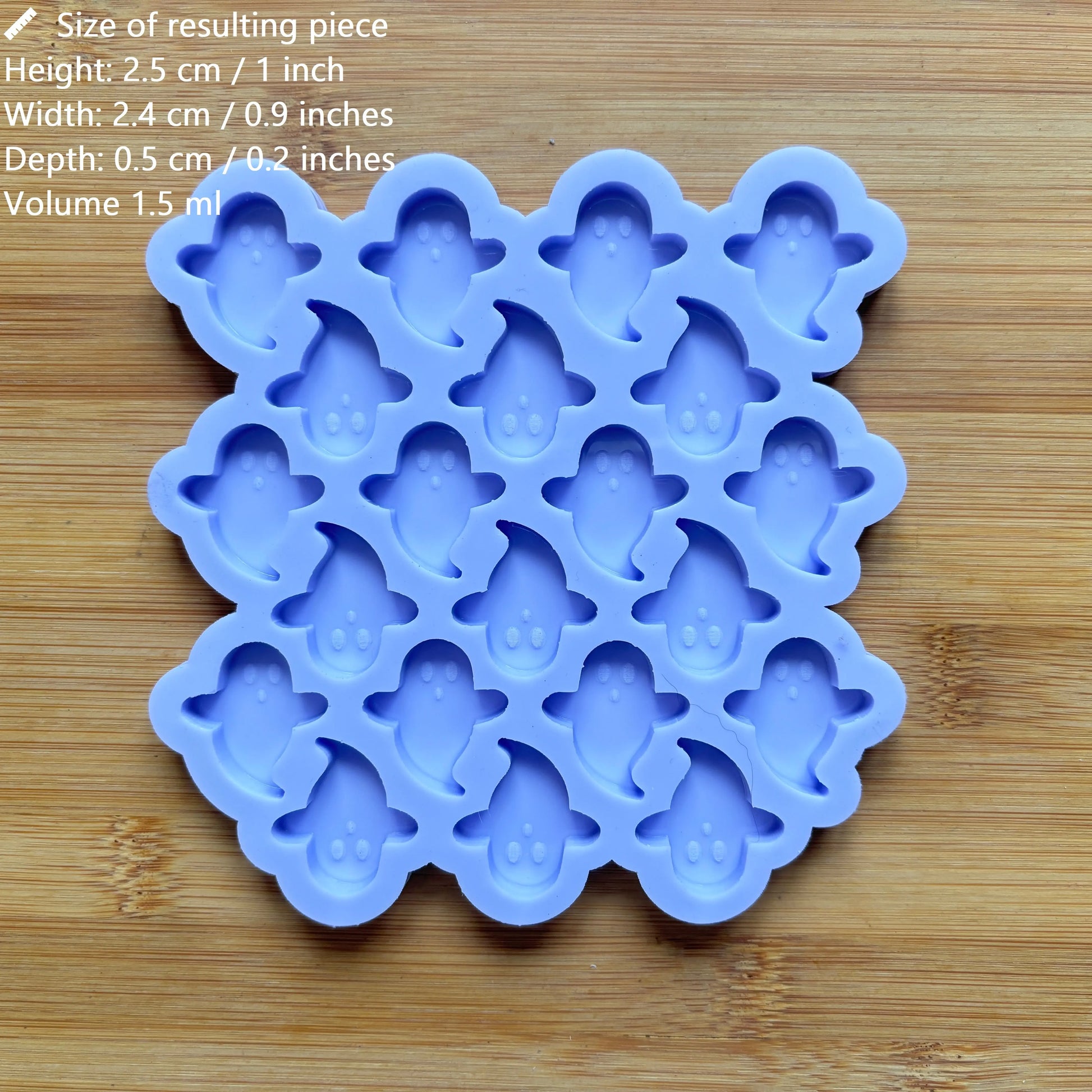 1 inch Ghost Silicone Mold