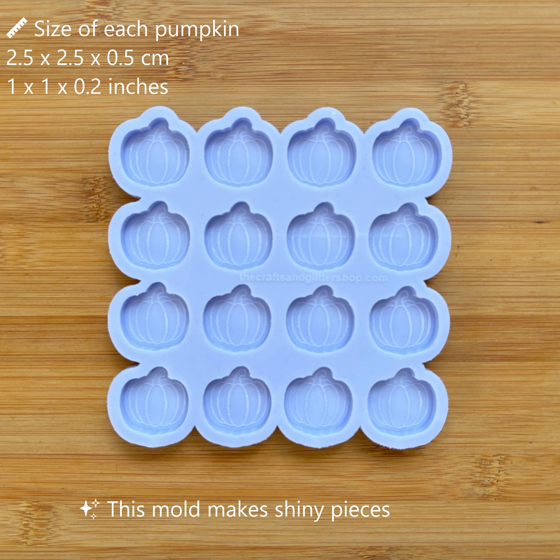 1 inch Pumpkin Silicone Mold